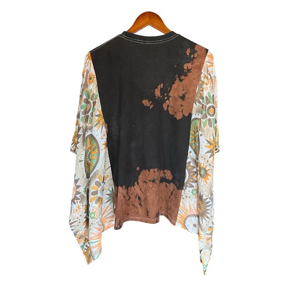 Blondie Upcycled Band Tee Boho Gypsy Flowy Sleeves Size Small/Medium/Large - Picture 3 of 8